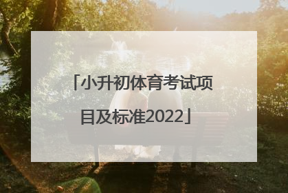 「小升初体育考试项目及标准2022」小升初体育考试项目及标准天津