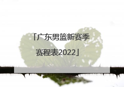 「广东男篮新赛季赛程表2022」广东男篮新赛季外援